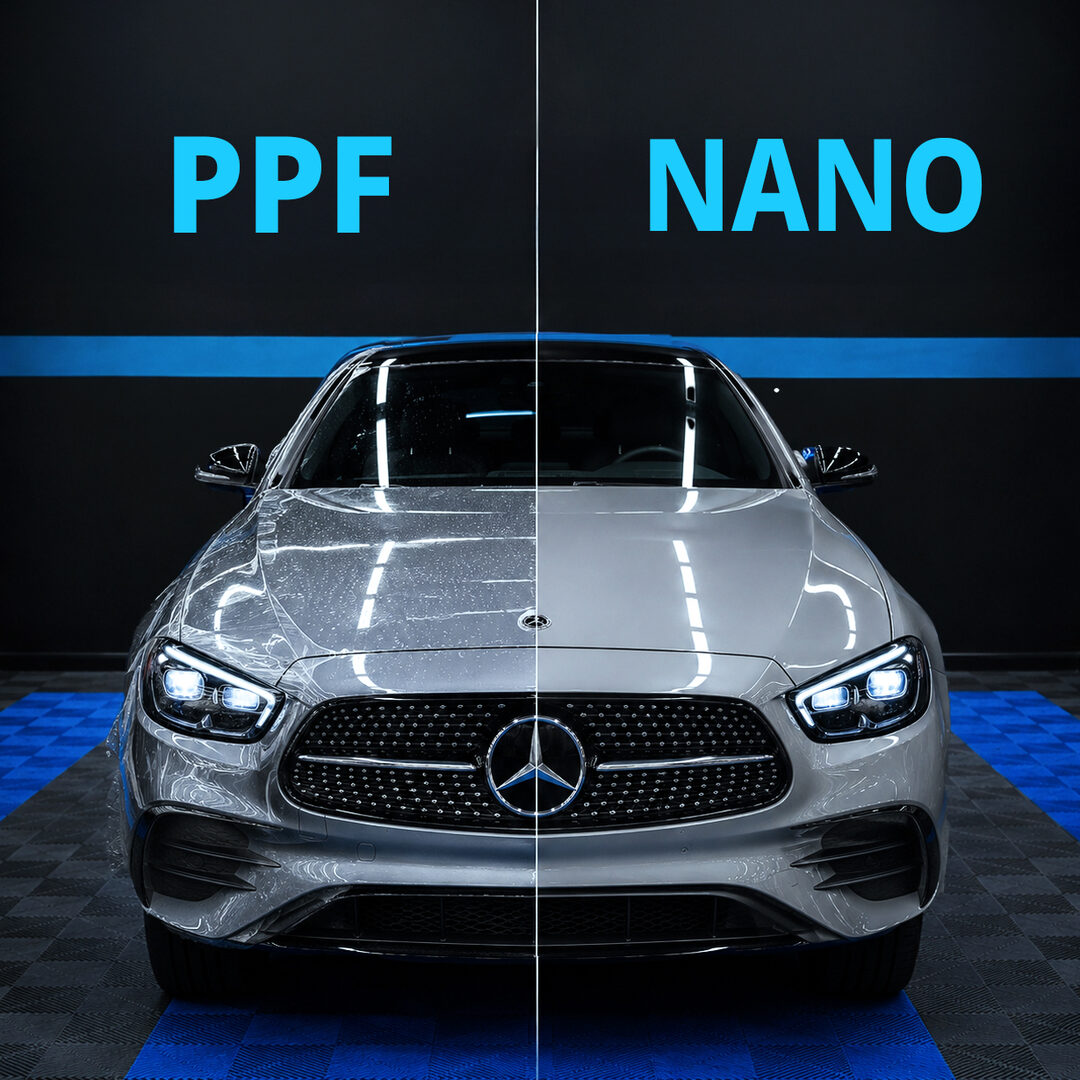 الفرق بين حماية PPF والنانو سيراميك — أيهما يناسبك؟